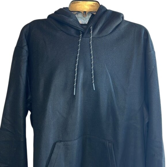Lazer Lazer Men's Polar Fleece Pullover Hoodie Black, NWT - Picture 3 of 7